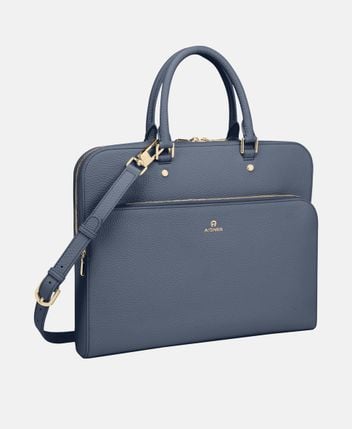 Leather business bag Ivy