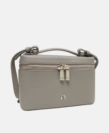 Leather cross body bag