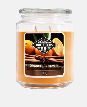 Scented candle Orange Cinnamon