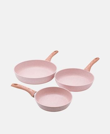 Frying pan set, 3 pcs. STONEROSE