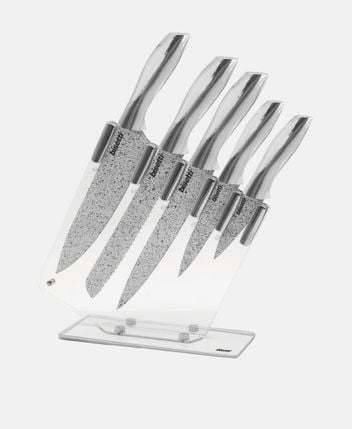 Knife set, 5 pcs. STONEWHITE
