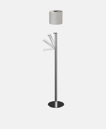 Toilet roll holder