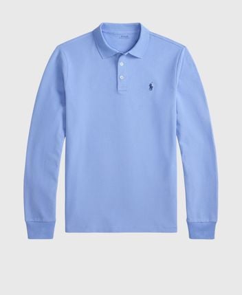 Long-sleeved polo shirt