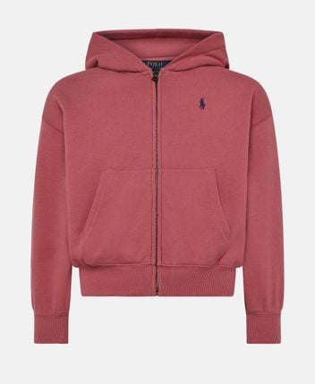 Hooded sweat jacket