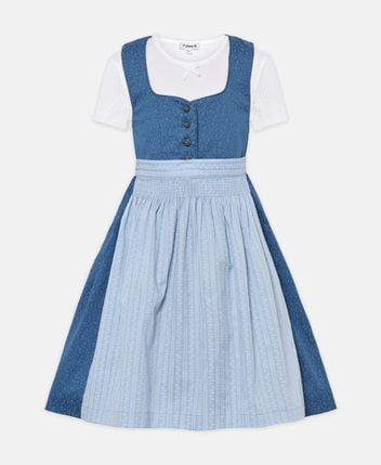 Dirndl with apron and blouse