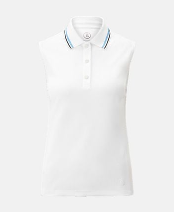 Sleeveless polo shirt Alessia