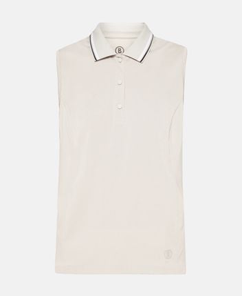 Sleeveless polo shirt Alessia