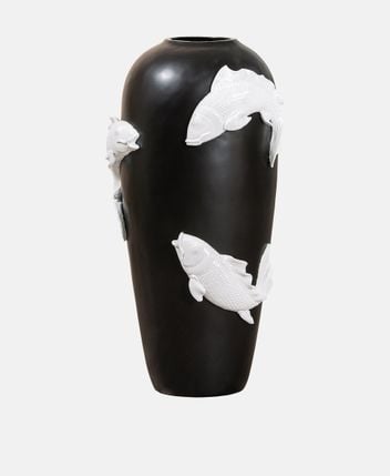 Decorative vase Koi
