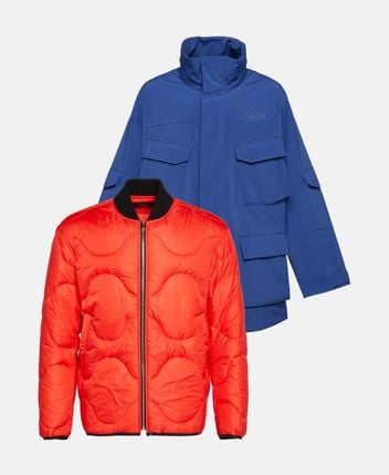 Double-layered coat