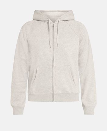 Hooded sweat jacket