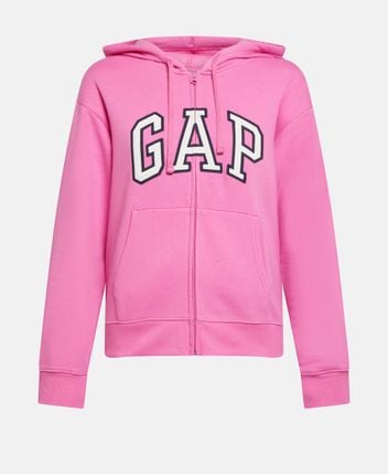 Hooded sweat jacket