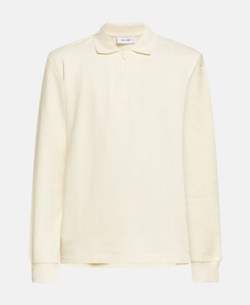 Knitted polo shirt
