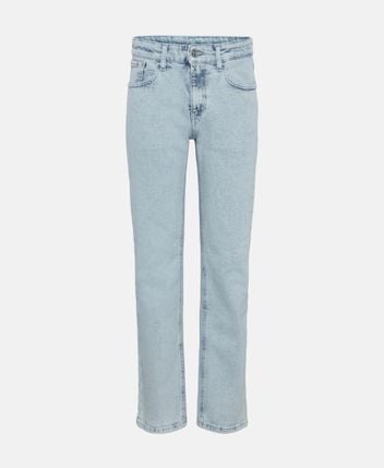 Straight-leg jeans