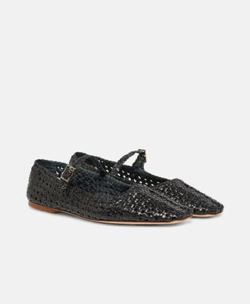 Ballerina flat with straps Ambra