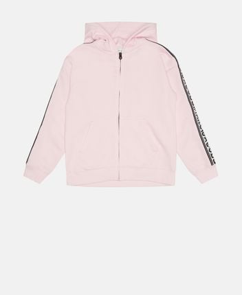 Hooded sweat jacket
