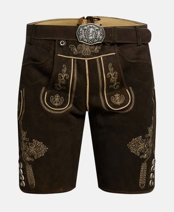 Traditional leather shorts