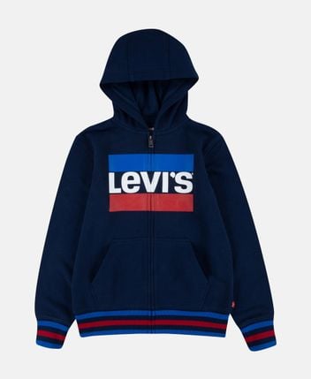Hooded sweat jacket