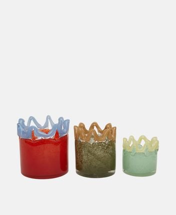 Candle holders, set of 3