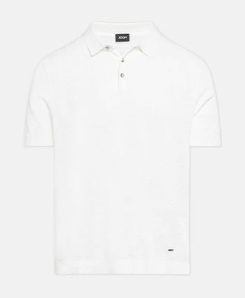 Knitted polo shirt