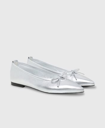 Ballet flats Argento