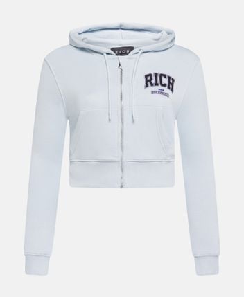 Hooded sweat jacket