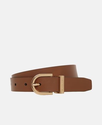 Reversible leather belt