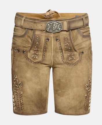 Traditional leather shorts