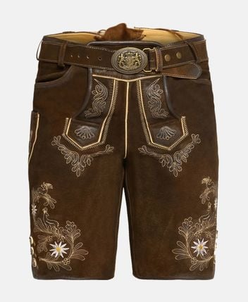 Traditional leather shorts
