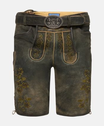 Traditional leather shorts