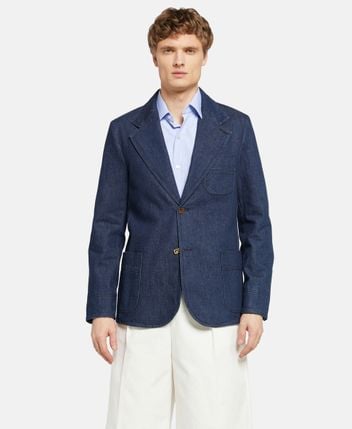 Denim blazer