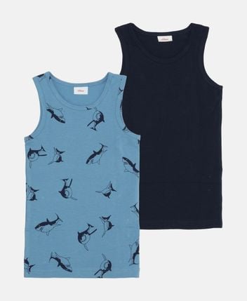 Undershirts, pack of 2