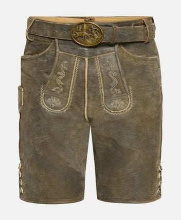 Traditional leather shorts