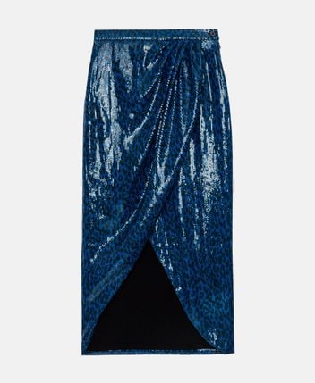 Sequinned skirt