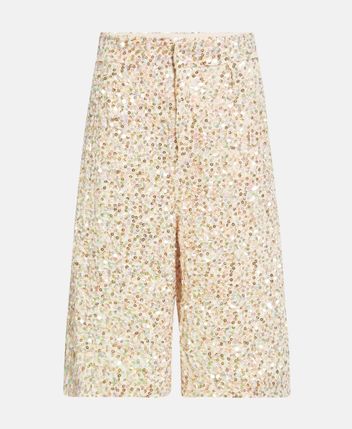 Sequinned shorts