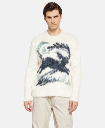 Knitted silk jumper