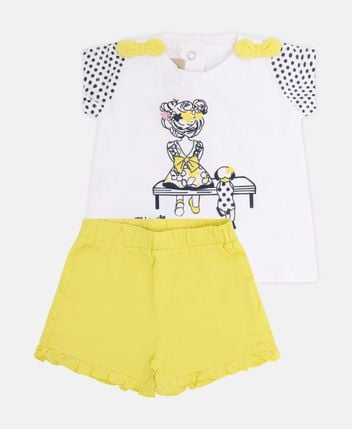 Top and shorts set