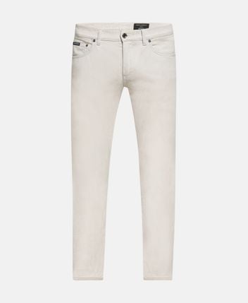 Straight-leg jeans