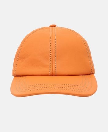 Leather cap