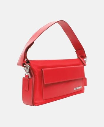 Leather shoulder bag