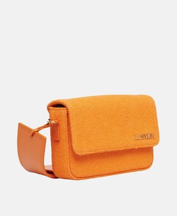 Leather shoulder bag
