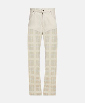 Straight-leg jeans