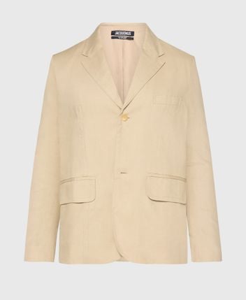Linen-blend suit jacket Bacio