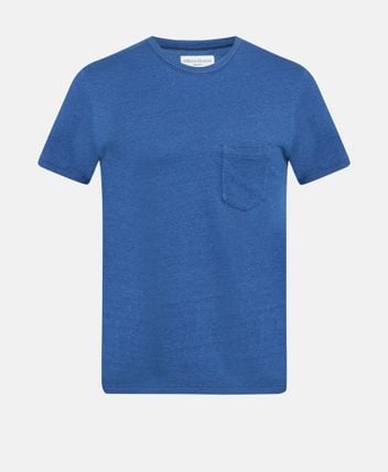 Linen polo shirt