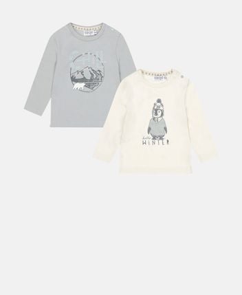 Long-sleeved top frosty friends