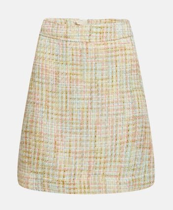 Bouclé skirt
