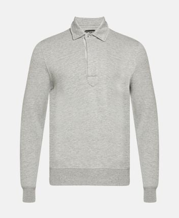 Knitted polo shirt