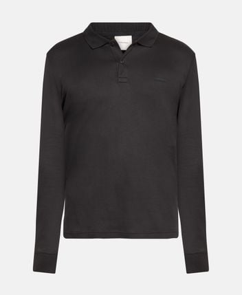 Long-sleeved polo shirt