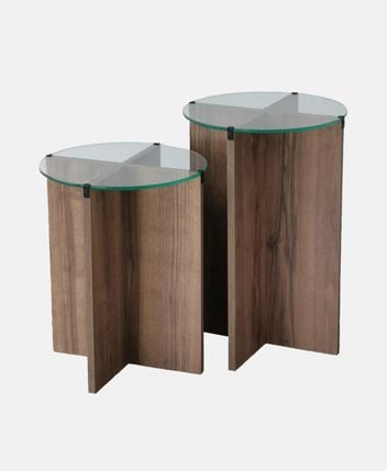 Side tables, 2 pcs.