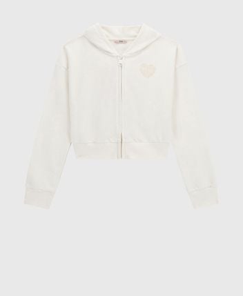 Hooded sweat jacket