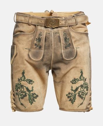 Traditional leather shorts